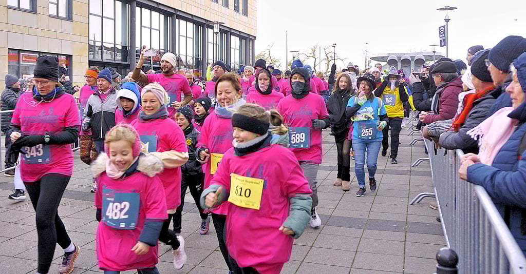 Insgesamt 630 gehen beim 27. Neujahrslauf in Merseburg an den Start.