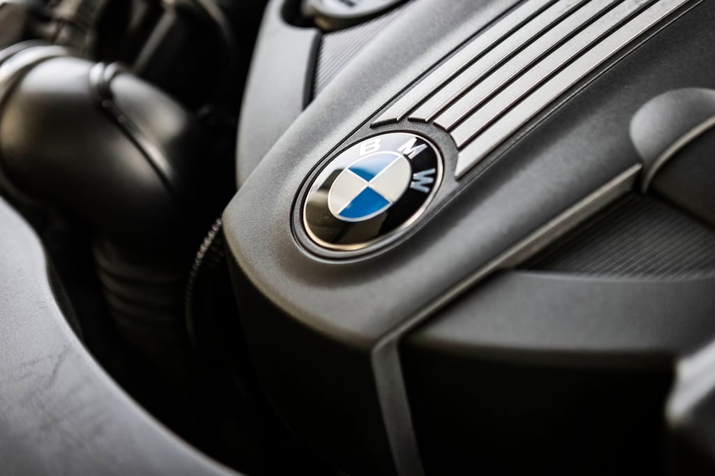 Blick in einen BMW.