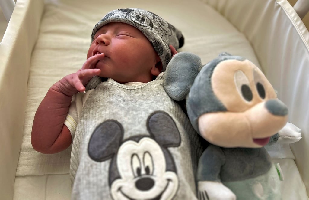 Mika ist das erste Baby des neuen Jahres im Goitzsche Klinikum. Der Junge wurde am Neujahrstag um 0.38 Uhr geboren.