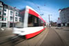 Ein Tram war im Stadtgebiet Süd in Halle in einen Verkehrsunfall verwickelt. 