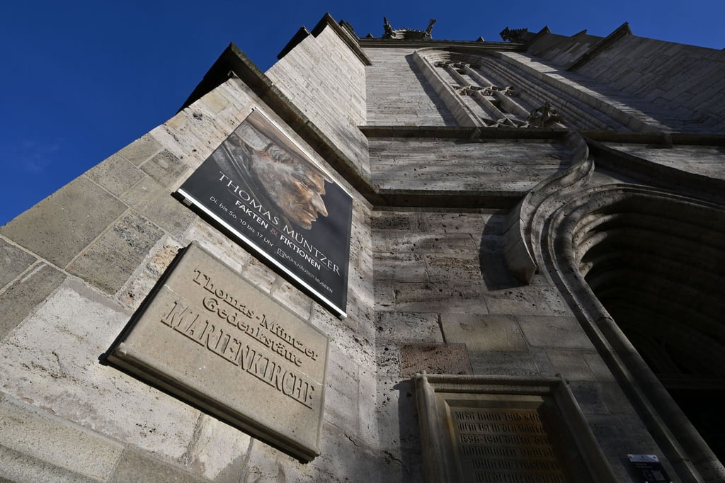 Die Kirche St. Marien Mühlhausen, heute ein Museum, ist einer der Standorte der Thüringer Landesausstellung „Freiheyt 1525 - 500 Jahre Bauernkrieg“ vom 26. April bis 19. Oktober 2025.