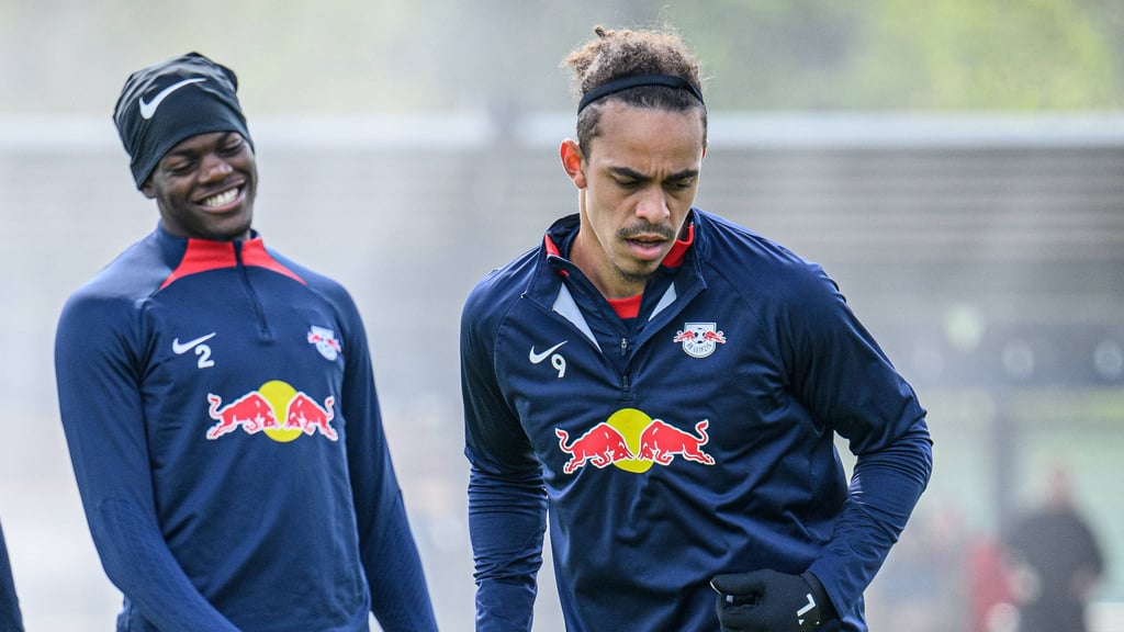 Yussuf Poulsen und Castello Lukeba sollen bald wieder für RB auflaufen.