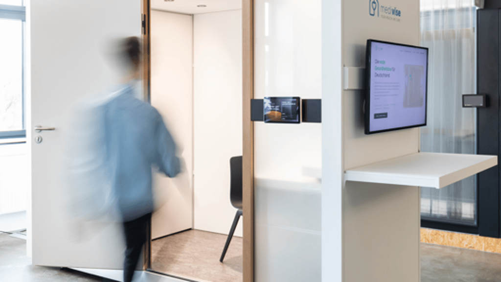 Die Gesundheitsbox des Berliner Unternehmens Medivise.
