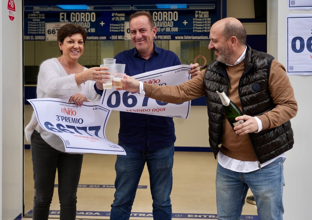 Die Gewinner in Spanien feiern ihr Glück am Dreikönigstag. (Archivbild)