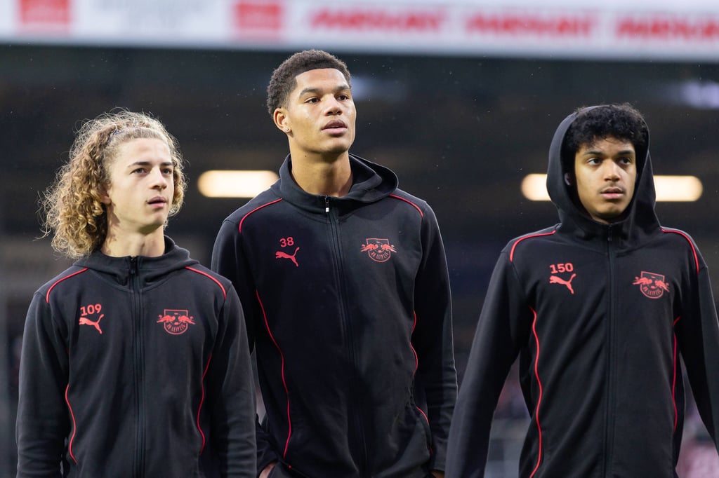 Gebel, Jatta und Sakar durften noch nicht viel spielen.