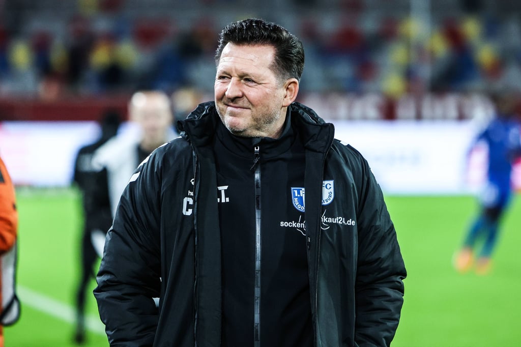 FCM-Cheftrainer Christian Titz führte und etablierte den 1. FC Magdeburg in der 2. Bundesliga.