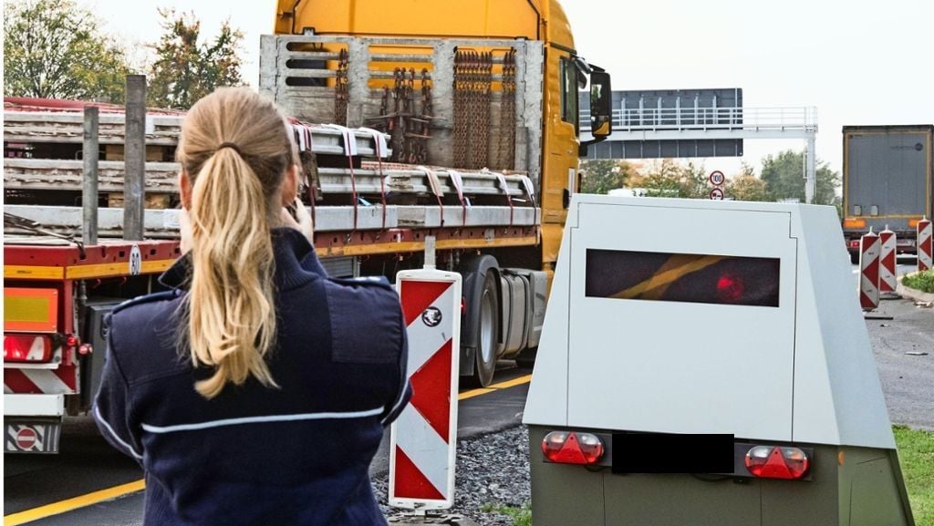 Auf der A9 blitzt die Polizei am Dienstag.