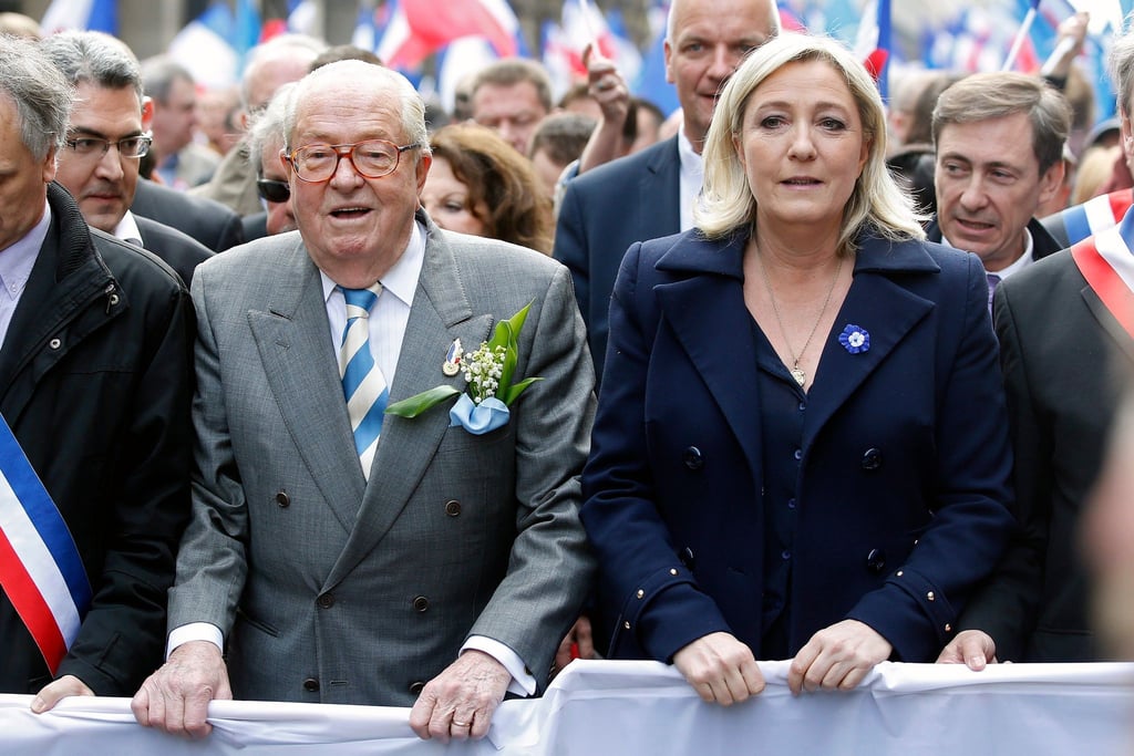 Das Verhältnis zwischen Marine und Jean-Marie war lange Zeit schwierig. (Archivbild)