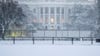 Auch in der US-Hauptstadt Washington und der Region fielen bis zu 20 Zentimeter Schnee.