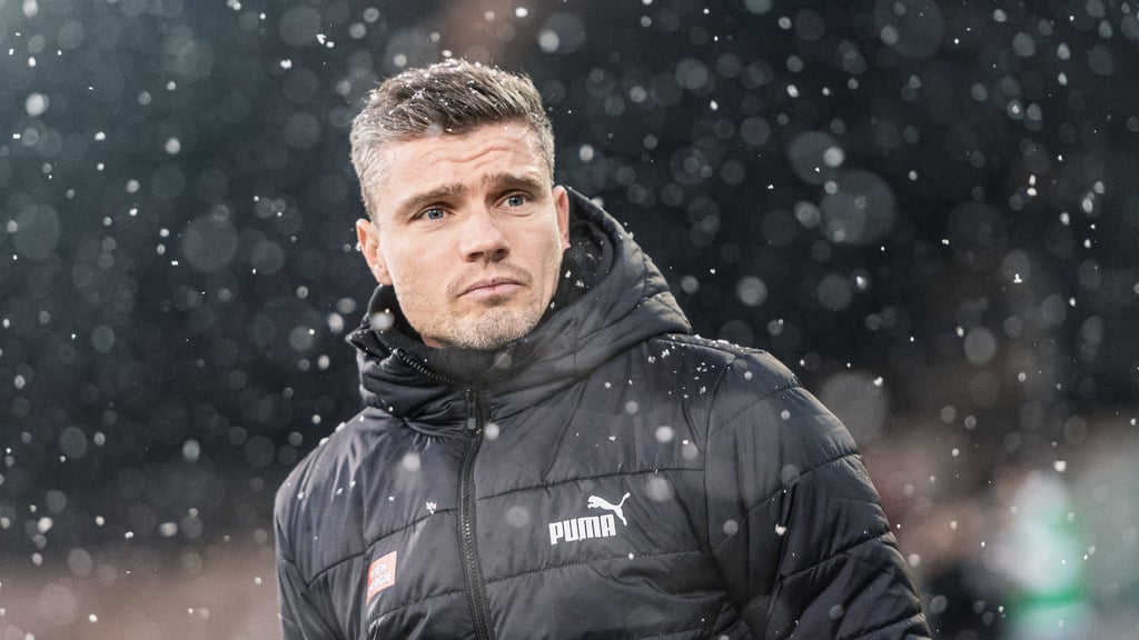 Trainer Robert Klauß ist mit Rapid Wien derzeit Dritter der Österrichischen Bundesliga.