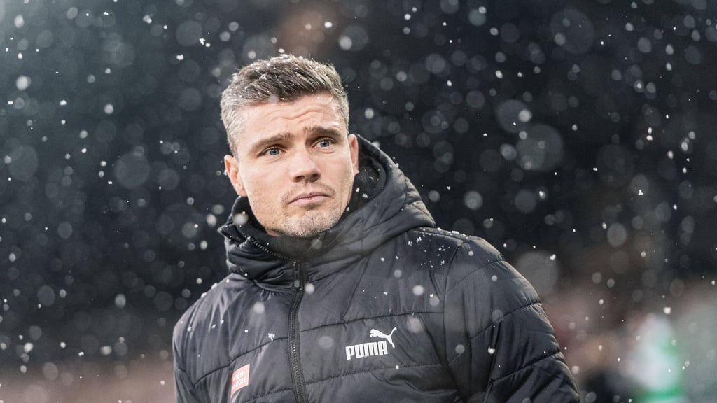 Trainer Robert Klauß ist mit Rapid Wien derzeit Dritter der Österrichischen Bundesliga.