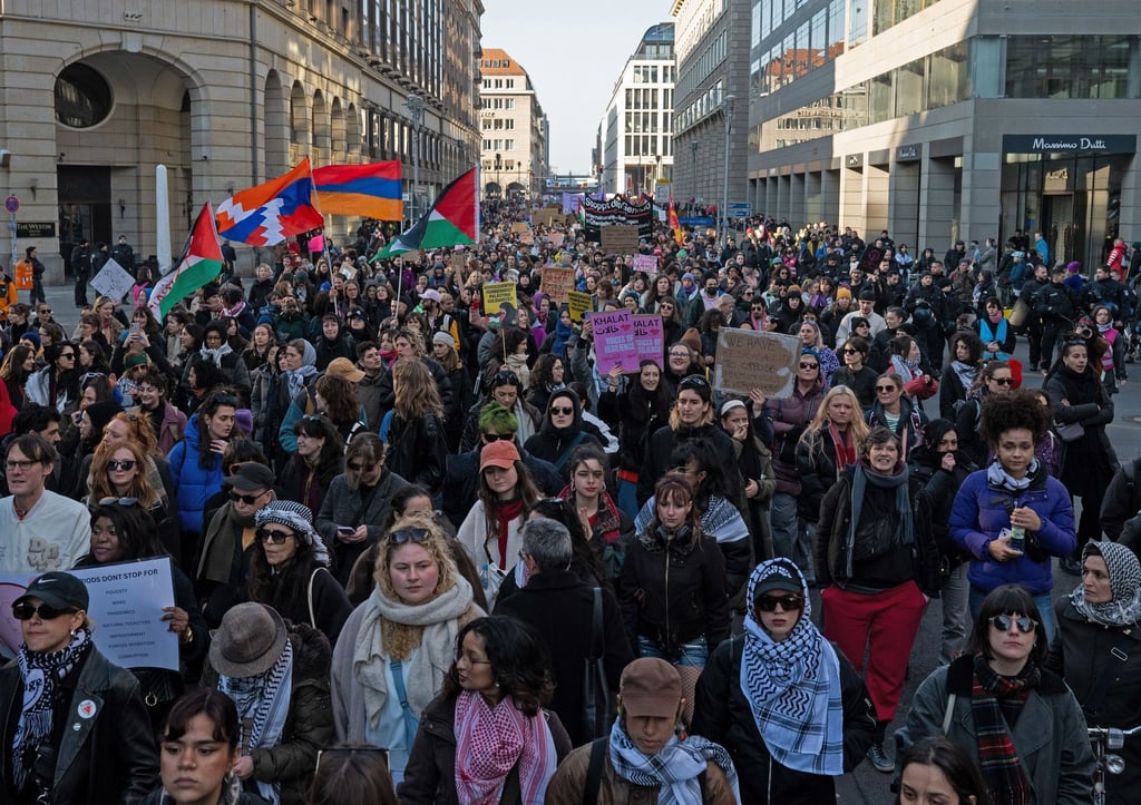 Seit 2019 ist der Internationale Frauentag am 8. März in Berlin ein gesetzlicher Feiertag. (Archivbild)