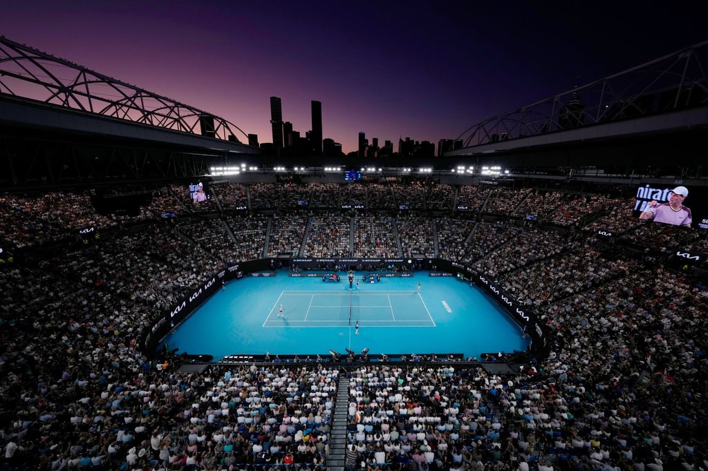 Im Melbourne Park finden wieder die Australian Open statt