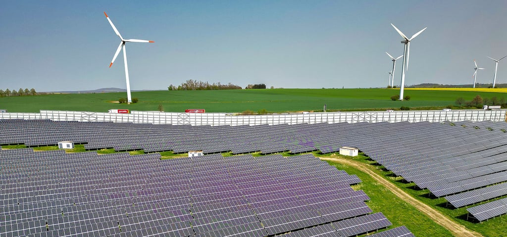 In der Nähe von Parchen sollen Solar- und Windkraftanlagen entstehen. Doch aktuell sind nicht alle Anträge von Firmen in Bearbeitung.