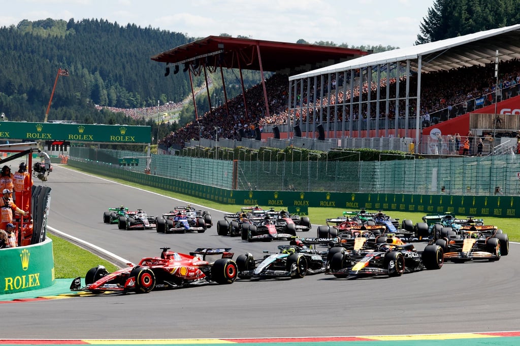 Bis 2031 bei der Formel 1 dabei: Die Rennstrecke Spa-Francorchamps.