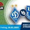 10 січня 1. ФК Магдебург проведе товариський матч проти київського "Динамо" на тренувальному зборі в Туреччині. Матч можна буде безкоштовно переглянути у прямій трансляції на Volksstimme.