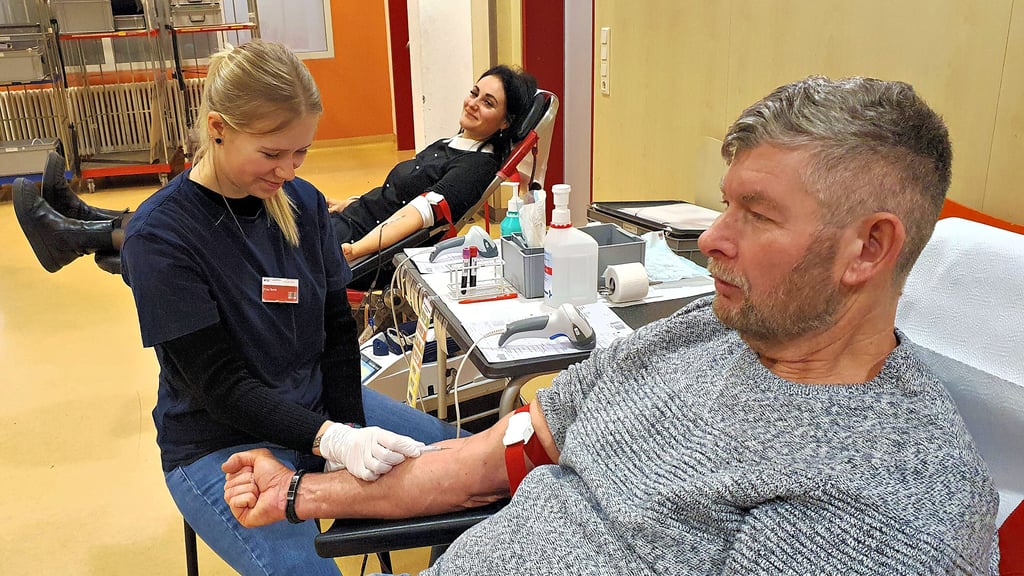 In Zerbst fand jetzt der Auftakt der diesjährigen Blutspendeaktionen statt.