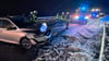 Ein Unfall ereignete sich bei dichtem Schneetreiben auf der A36 zwischen Aschersleben-West und Aschersleben-Mitte.