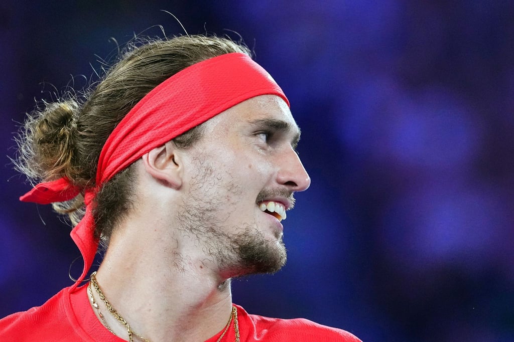Alexander Zverev geht mit guter Laune in die Australian Open.