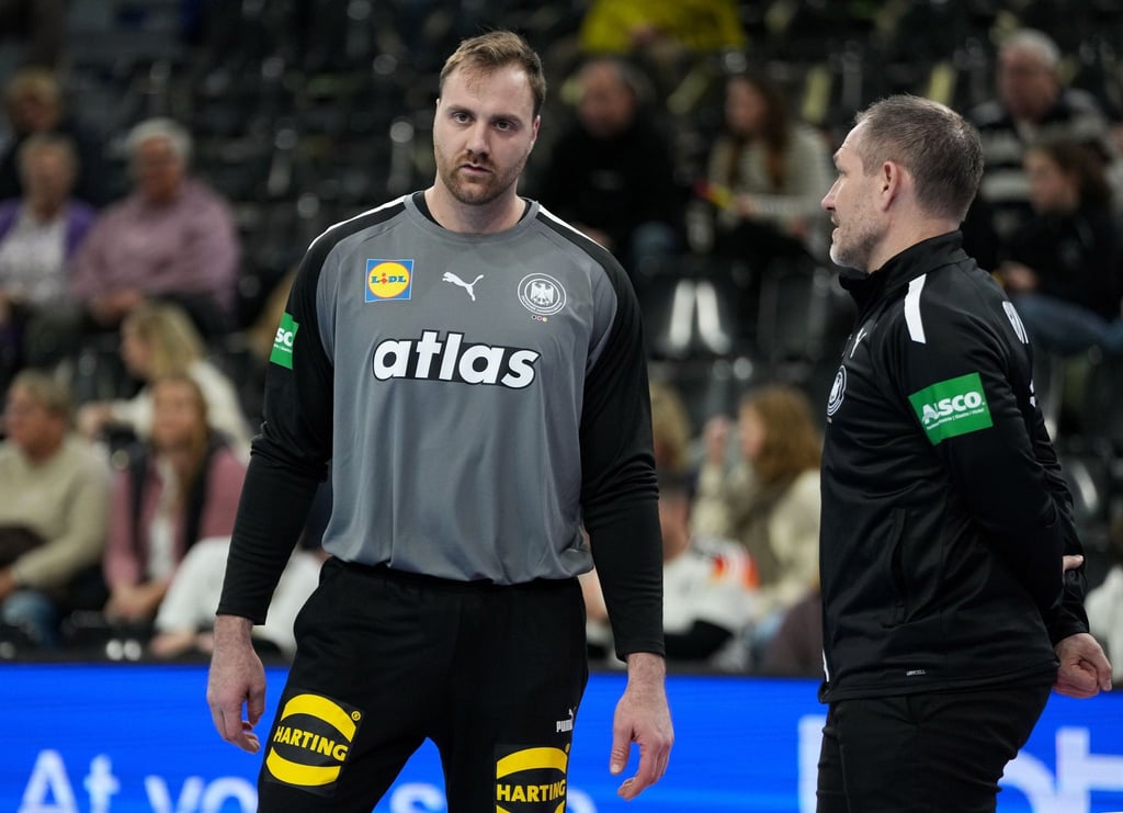 Frisch gebackener Papa: Andi Wolff wurde im Spiel gegen Brasilien geschont.