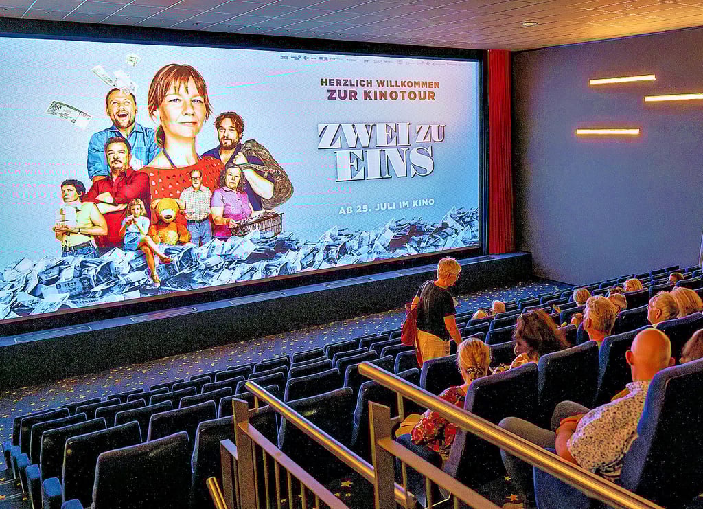 Besondere Veranstaltung im vergangenen Jahr: Das Naumburger Cineplex bildete eine Station der Kinotour des Films „Zwei zu eins“. Rund 100 Zuschauer wohnten der Vorführung bei. Zu Gast war Regisseurin Natja Brunckhorst.