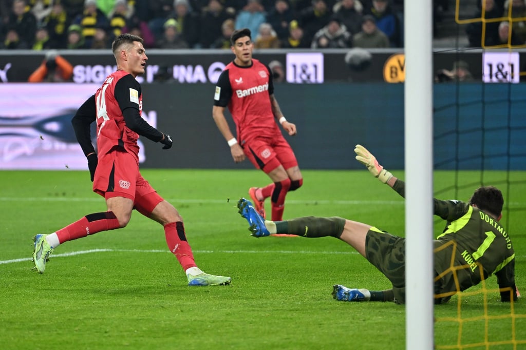 Patrik Schick stellte erneut seine besondere Torgefahr unter Beweis.