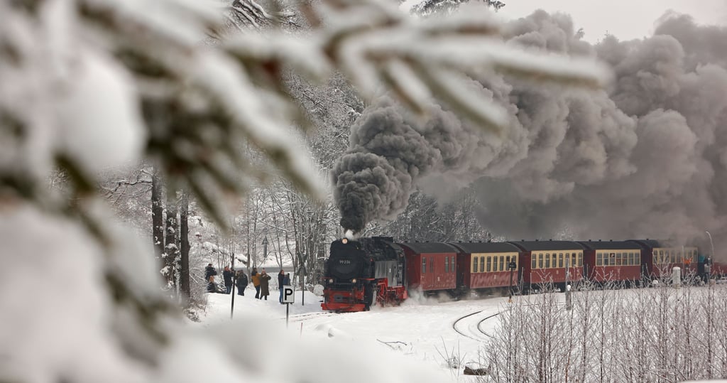 Die Harzer Schmalspurbahn ist immer ein Highlight, aber im Winter mit Schnee macht es ganz besonders viel Spaß, die Bahn zu fotografieren, sagt der Hobbyfotograf Michael Lumme aus Abbenrode im Landkreis Harz.