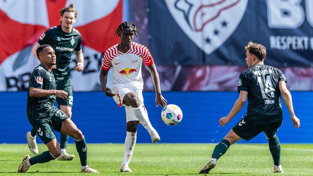 RB-Profi Amadou Haiara im Spiel gegen Werder vergangene Saison