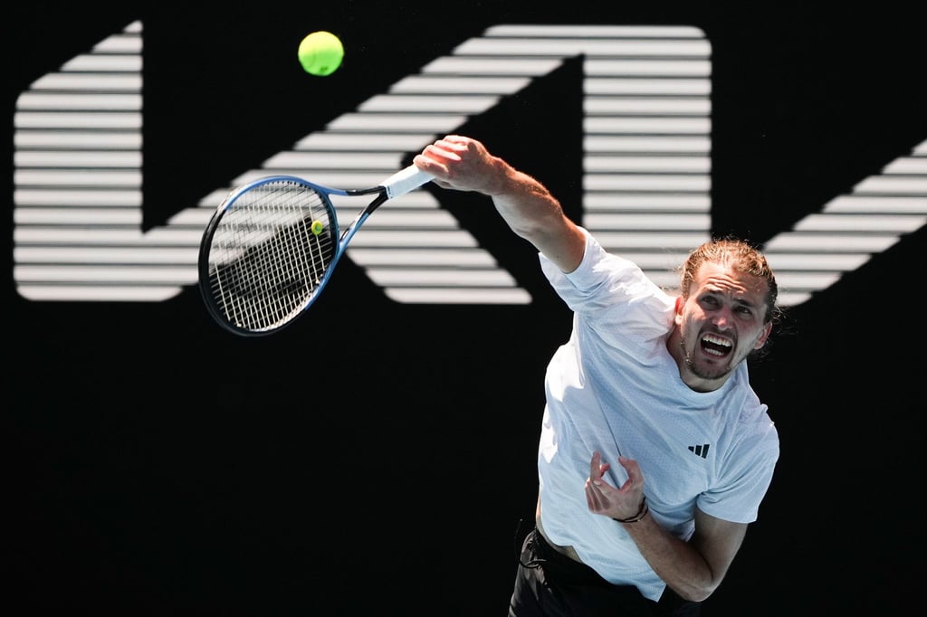 Schlägt bei den Australian Open am Sonntag erstmals auf: Alexander Zverev.