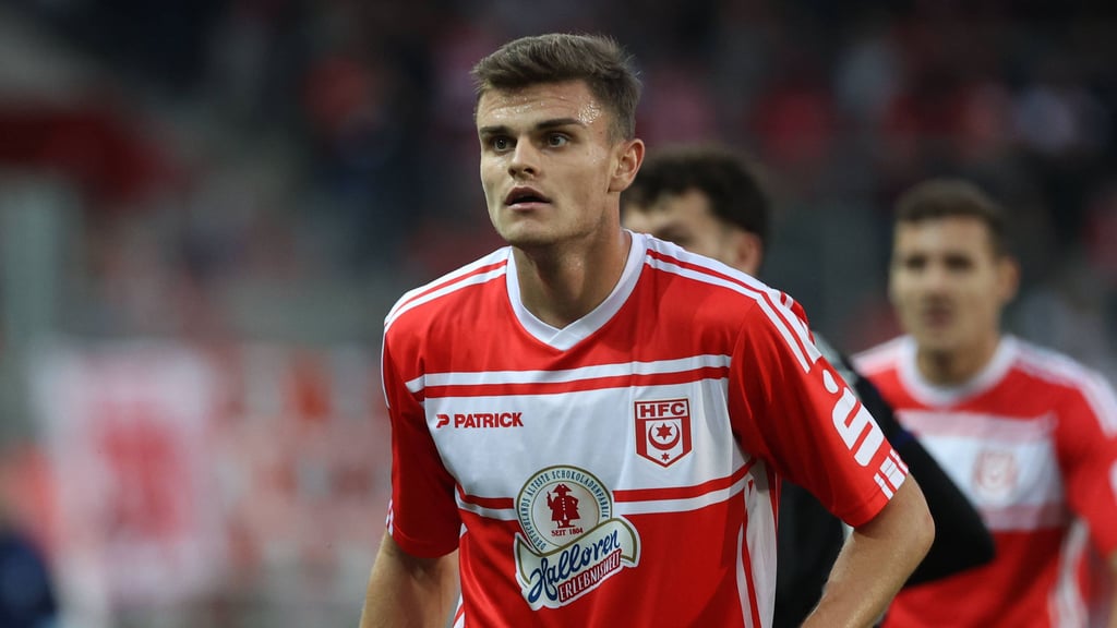 Fabrice Hartmann hat bisher zwei Tore für den HFC erzielt.