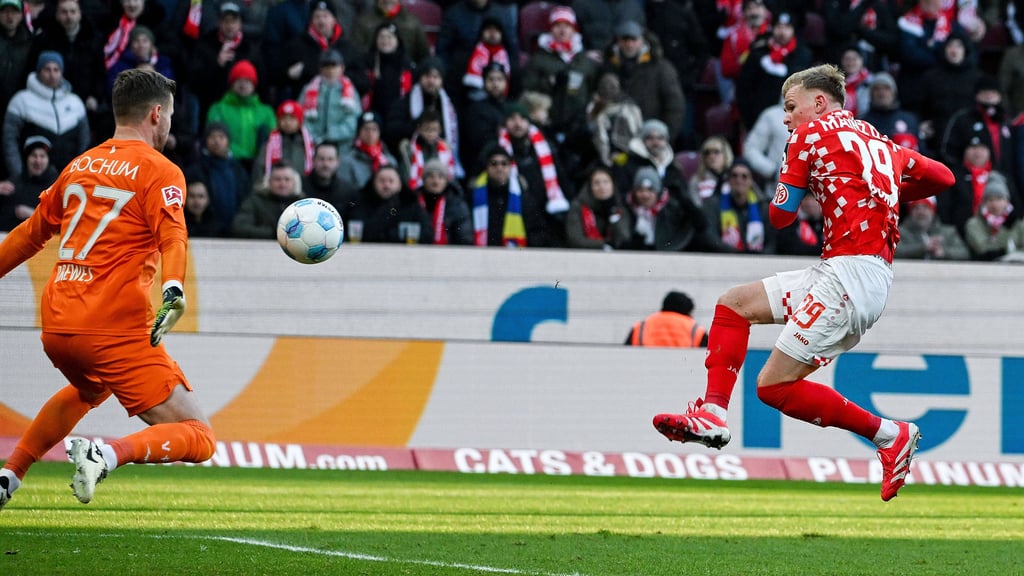 Zum Torjäger gereift: Mainz' Nationalspieler Jonathan Burkardt.