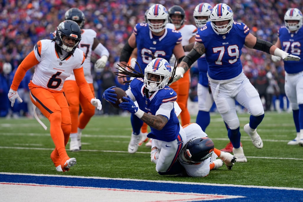 James Cook erzielte den ersten Touchdown für die Bills - danach gaben die Gastgeber die Führung nicht mehr aus der Hand.