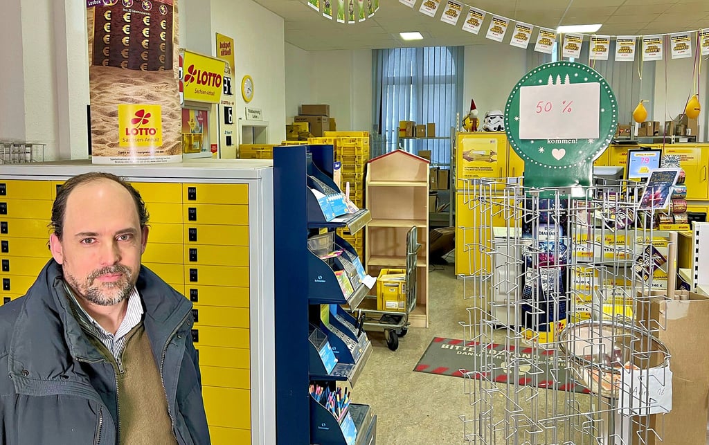 Thilo von Bila hofft auf einen neuen Mieter für das Erdgeschoss im historischen Postgebäude.