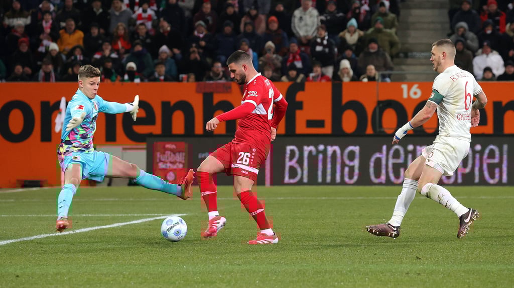 Treffer gegen Augsburg: Dennis Undav.
