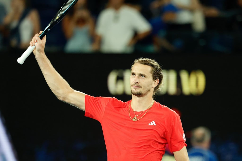 Freute sich über den Auftaktsieg bei den Australian Open: Alexander Zverev.
