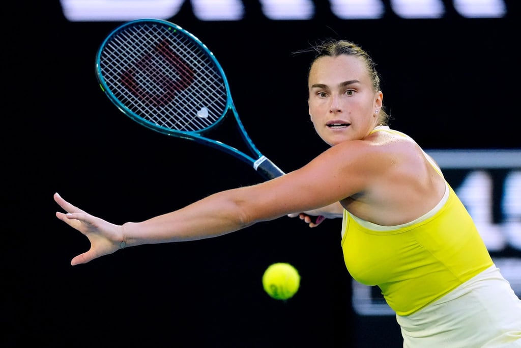 Zog souverän in die zweite Runde der Australian Open ein: Aryna Sabalenka