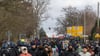 Ermittlungen gegen Riesaer wegen Angriffs auf Beamte bei Protest gegen AfD-Bundesparteitag in Riesa