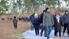 Mehr als 100 Personen waren bei der zweiten Kohlwanderung dabei und freuten sich über tolles Wetter.