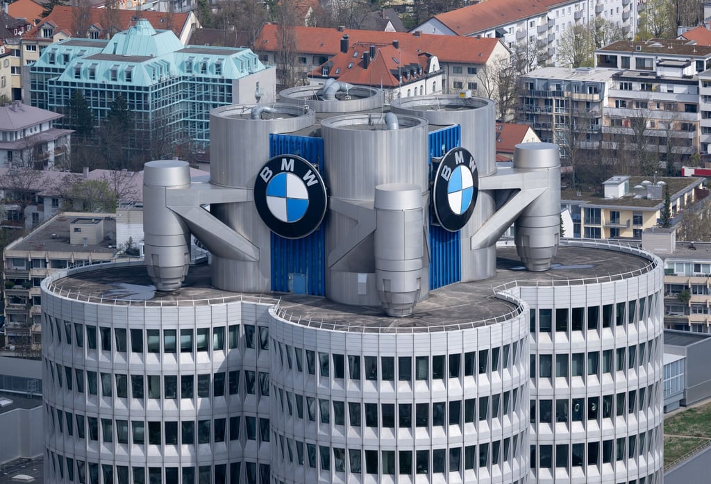 BMW-Konzernzentrale: 2024 war ein herausforderndes Jahr für die Autoindustrie. (Archivbild)