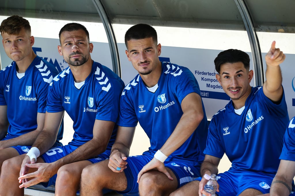 Die Spielerbank des 1. FC Magdeburg. Wer kommt und wer wird gehen im Januar 2025?