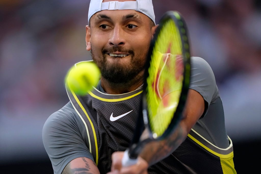 Enttäuscht bei seinem Grand-Slam-Comeback: Nick Kyrgios