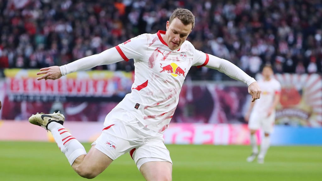 Lukas Klostermann im Spiel gegen den SV Werder Bremen.