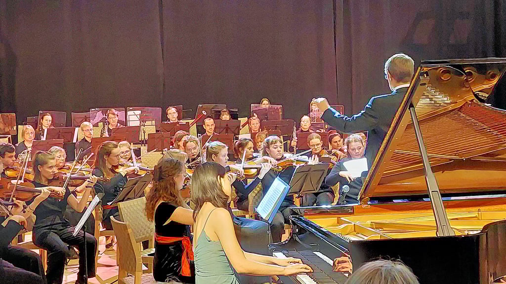 In der Reihe „Leucorea musica“ in Wittenberg wurde jetzt ein Neujahrskonzert mit dem Akademischen Orchester gefeiert.
