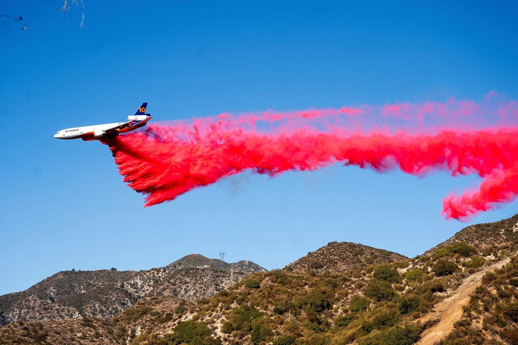 Die Feuerwehr in Kalifornien macht Fortschritte bei der Brandbekämpfung.