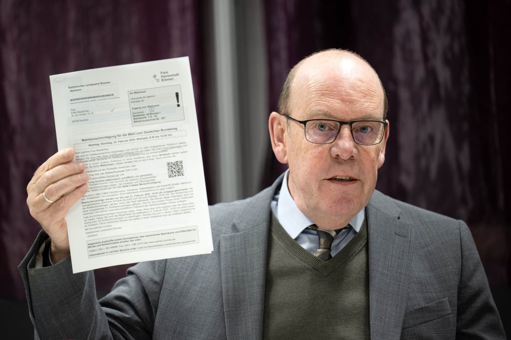 Landeswahlleiter Andreas Cors informiert über die Bundestagswahl im Februar.