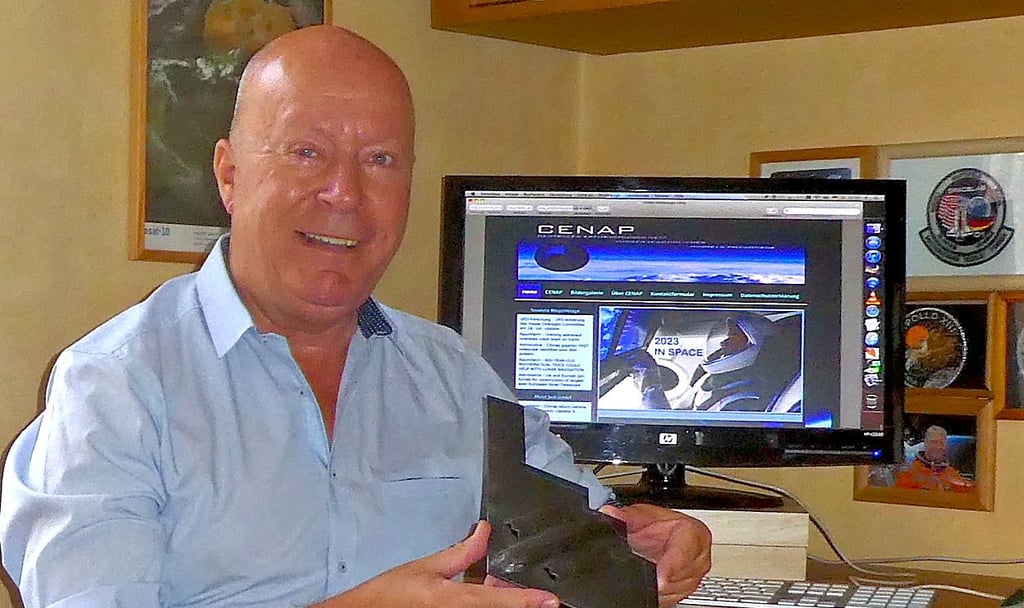 Hansjürgen Köhler leitet Deutschlands einzige Ufo-Meldestelle „Cenap“. Er verzeichnet immer häufiger Meldungen aus Sachsen-Anhalt.