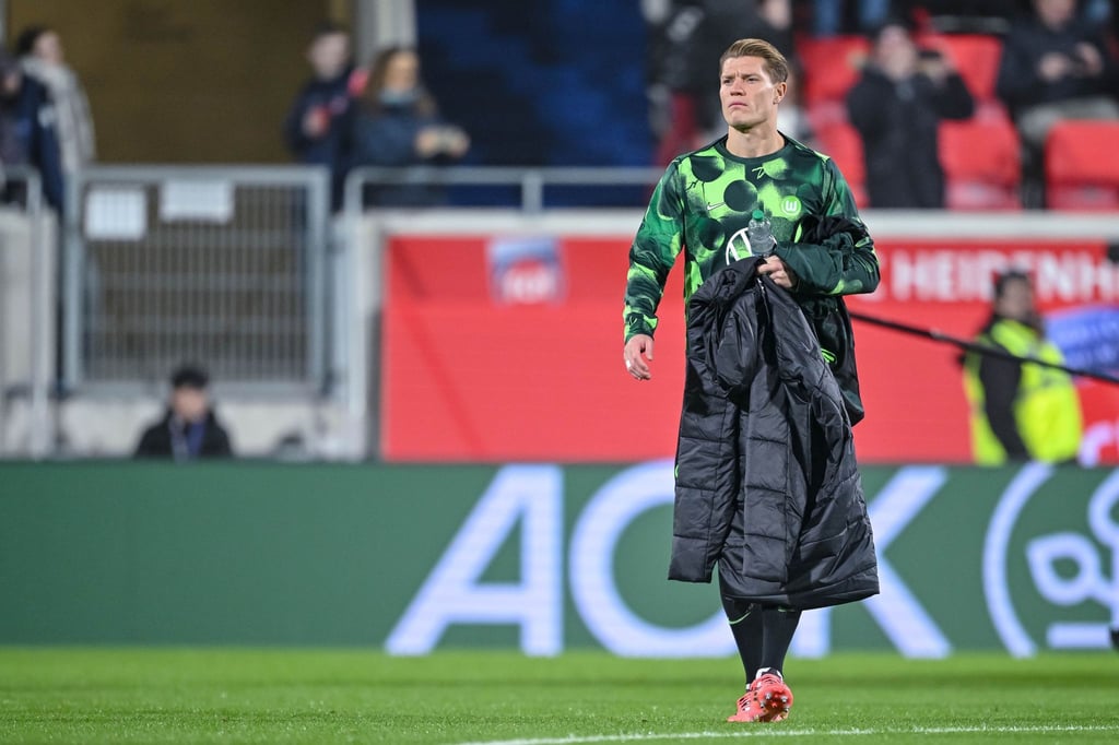 Vor dem Weggang aus Wolfsburg: Stürmer Kevin Behrens.