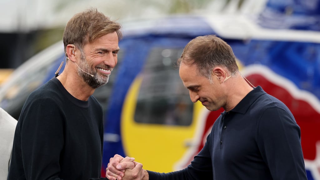 Das kostet alles viel Energie und Leidenschaft”: Jürgen Klopp und Oliver Mintzlaff.