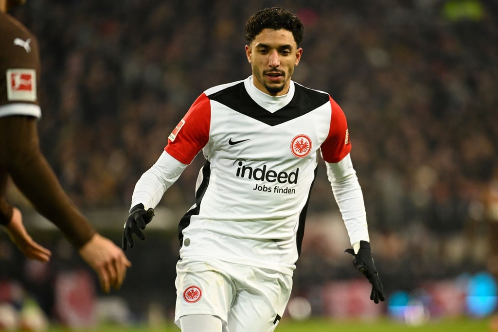 Omar Marmoush erzielte gegen St. Pauli sein 14. Saisontor.