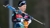 Franziska Preuß vor dem Start ihres Heim-Weltcups in Ruhpolding.